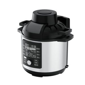 Duet Air Fryer, Electric Pressure Cooker & Grill Combo with 2 Removable Lids, Slow Cook, Sears, Sautés - 图片 2
